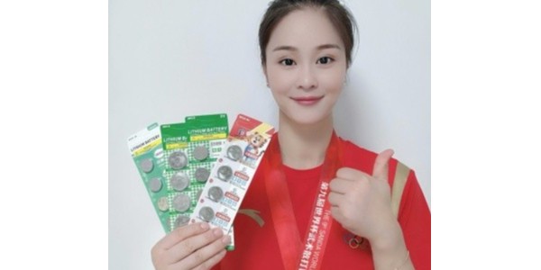 冠軍品質(zhì)，力源守護(hù)！散打冠軍代詩夢為力源紐扣電池實力代言